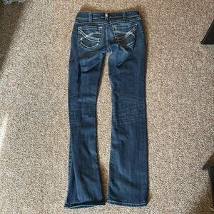 Ariat mid rise straight jeans